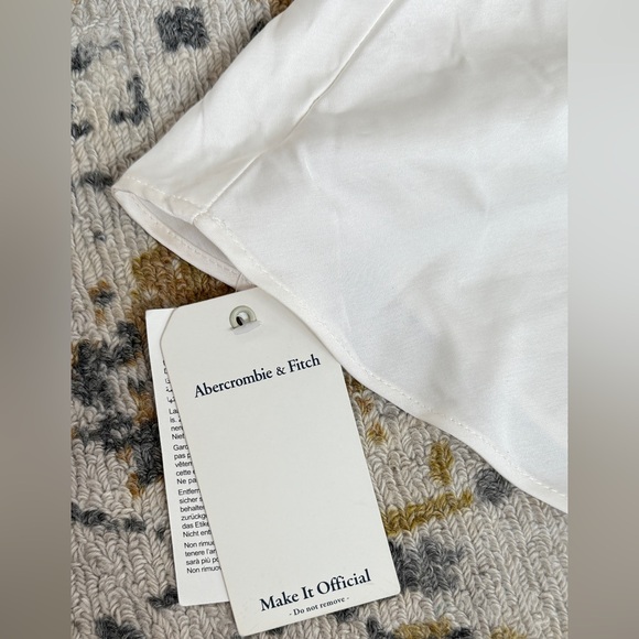 Abercrombie Lace-up Back Slip Midi Dress | Sz Large - Picture 3 of 11